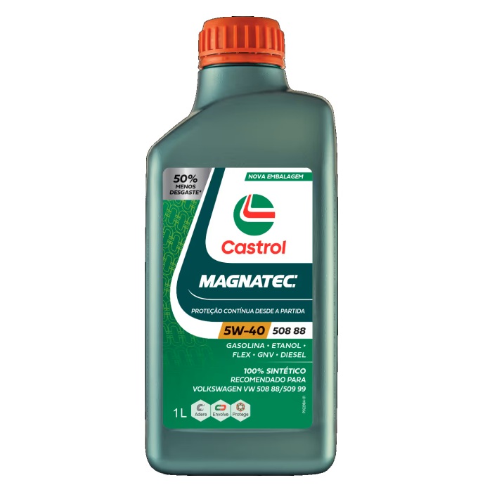 Imagem destaque de OLEO  MAGNATEC 5W40 508 88 CASTROL 1 LITRO
