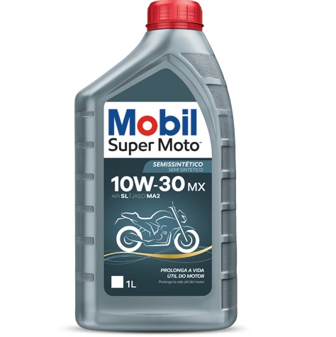 Imagem destaque de OLEO MOBIL SUPER MOTO 4T MX 10W30 AUTHENTIC 1 LITRO