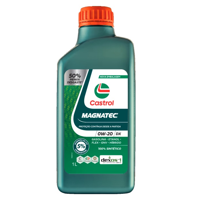 Imagem destaque de OLEO CASTROL MAGNATEC 0W20 DX1 1 LITRO
