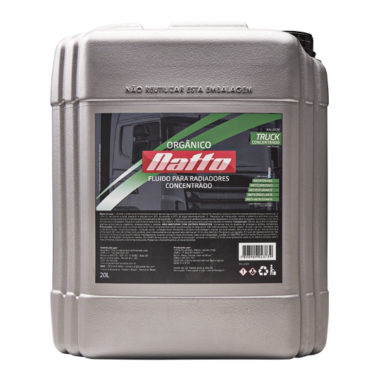 Imagem destaque de FLUIDO RADIADOR CONCENTRADO ORGANICO TRUCK VERDE NATTO XN-2020 BALDE 20 LITROS