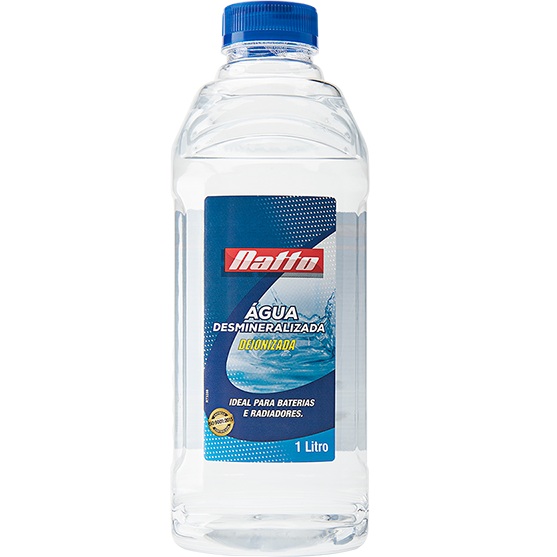 Imagem destaque de AGUA DESMINERALIZADA DEIONIZADA NATTO 1 LITRO