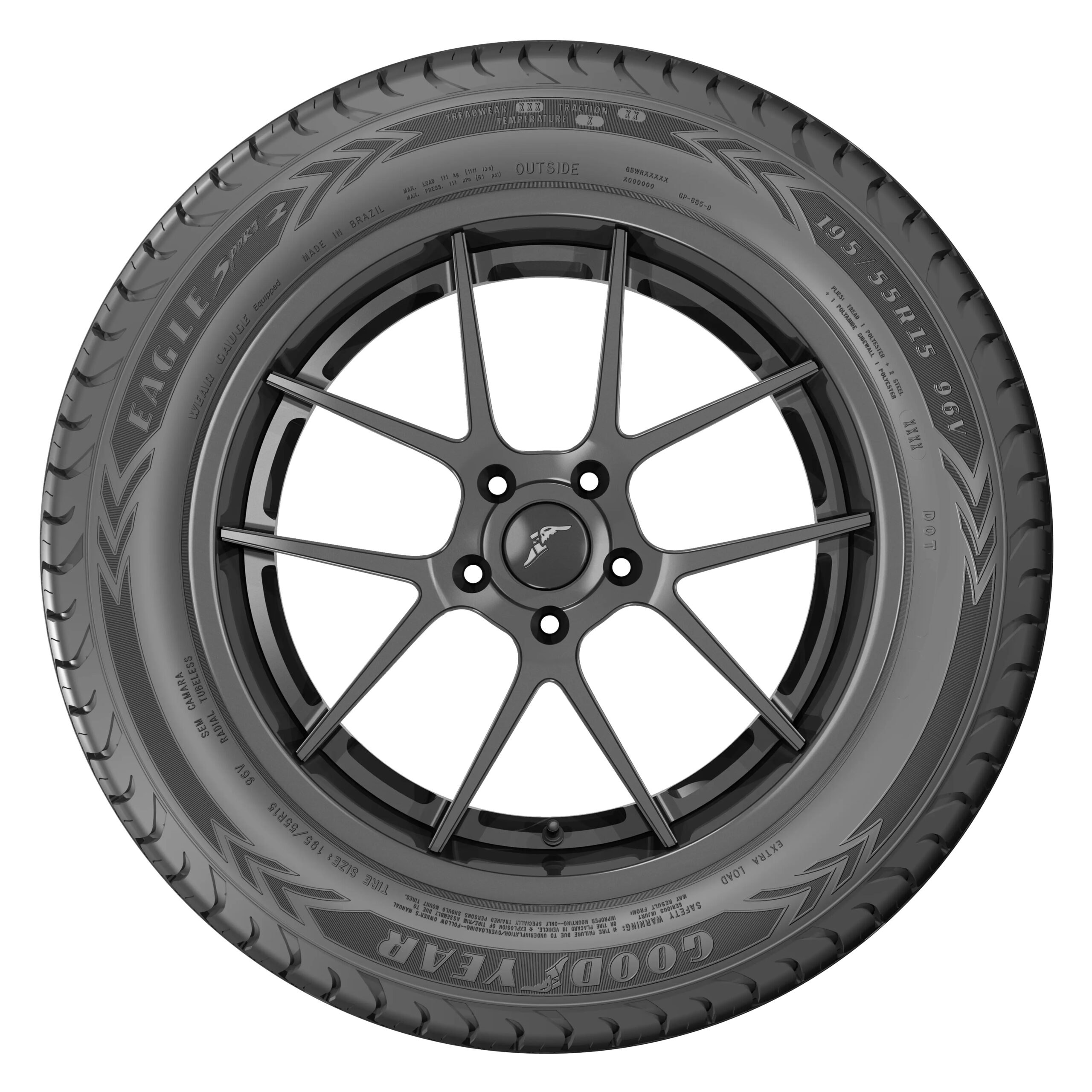 Imagem destaque de PNEU 195/55R15 85H EAGLE SPORT 2 GOODYEAR (MODELO NOVO)