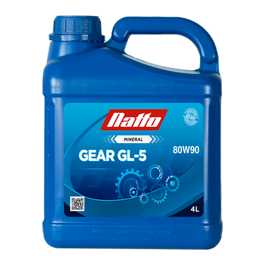 Imagem destaque de OLEO NATTO GEAR GL-5 80W90 4 LITROS