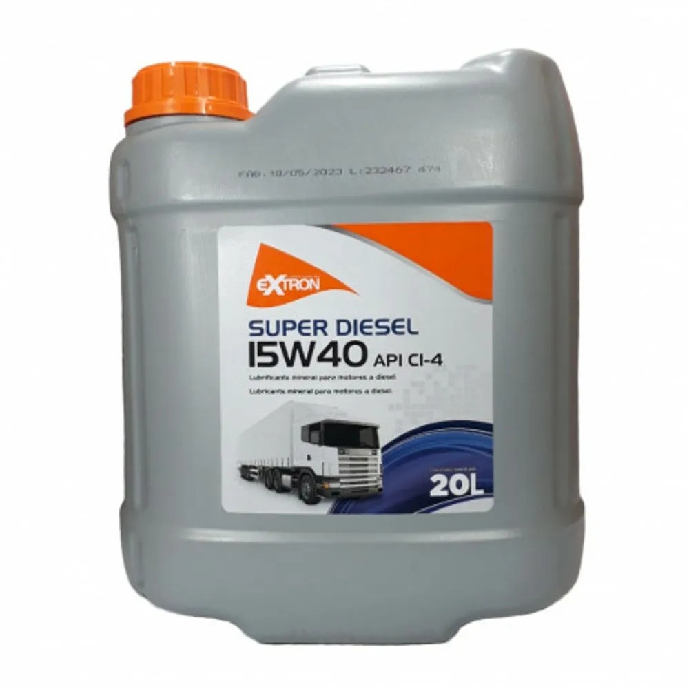 Imagem destaque de OLEO EXTRON SUPER DIESEL CI-4 15W40 BALDE 20 LITROS