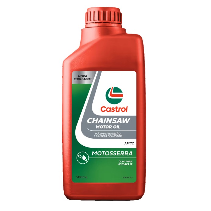 Imagem destaque de OLEO CASTROL CHAINSAW MOTOR OIL 2T 500 ML