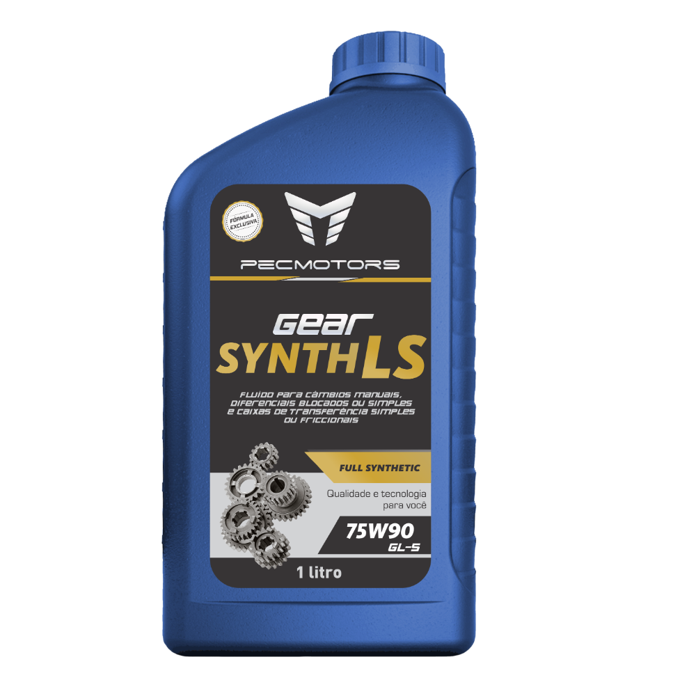Imagem destaque de OLEO PECMOTORS GEAR SYNTH LS 75W90 SINTETICO – 1 LLITRO