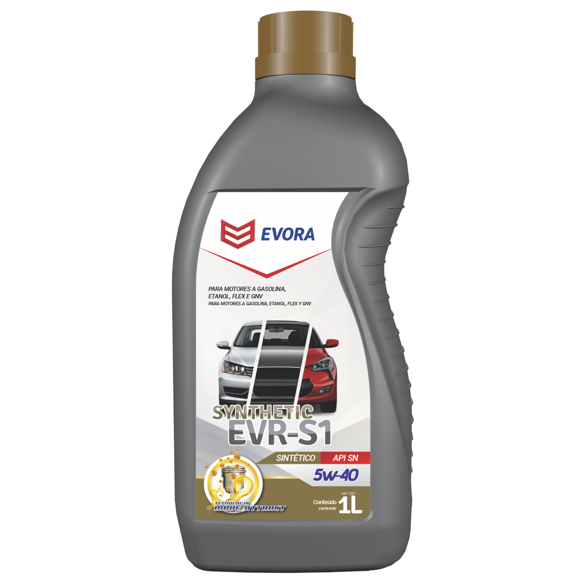 Imagem destaque de OLEO EVORA SYNTHETIC EVR S1 SN 5W40 – 1 LITRO