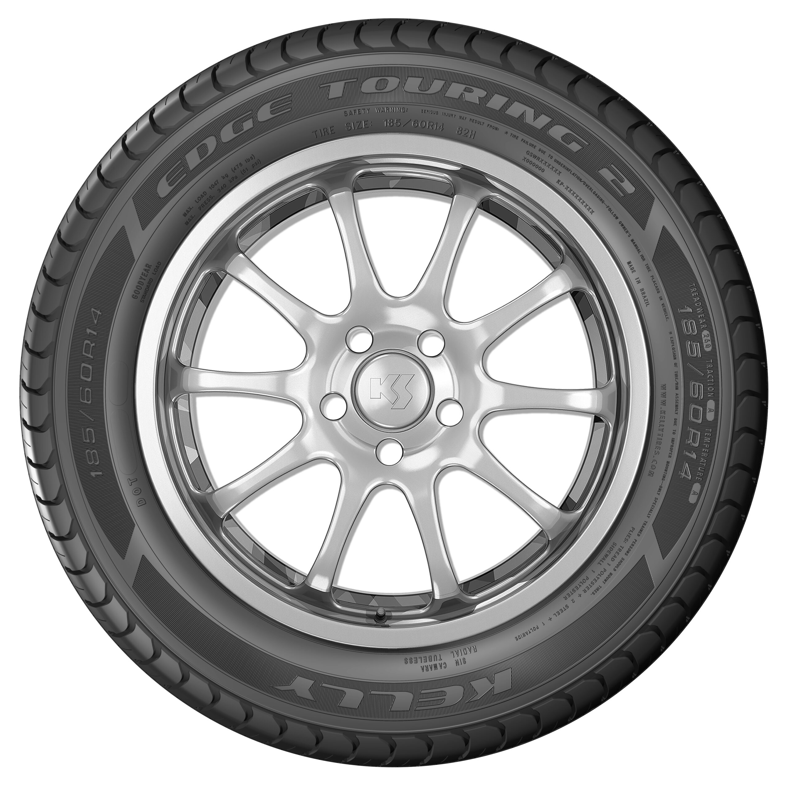 Imagem destaque de PNEU 175/70R13 82T KELLY EDGE TOURING 2 GOODYEAR