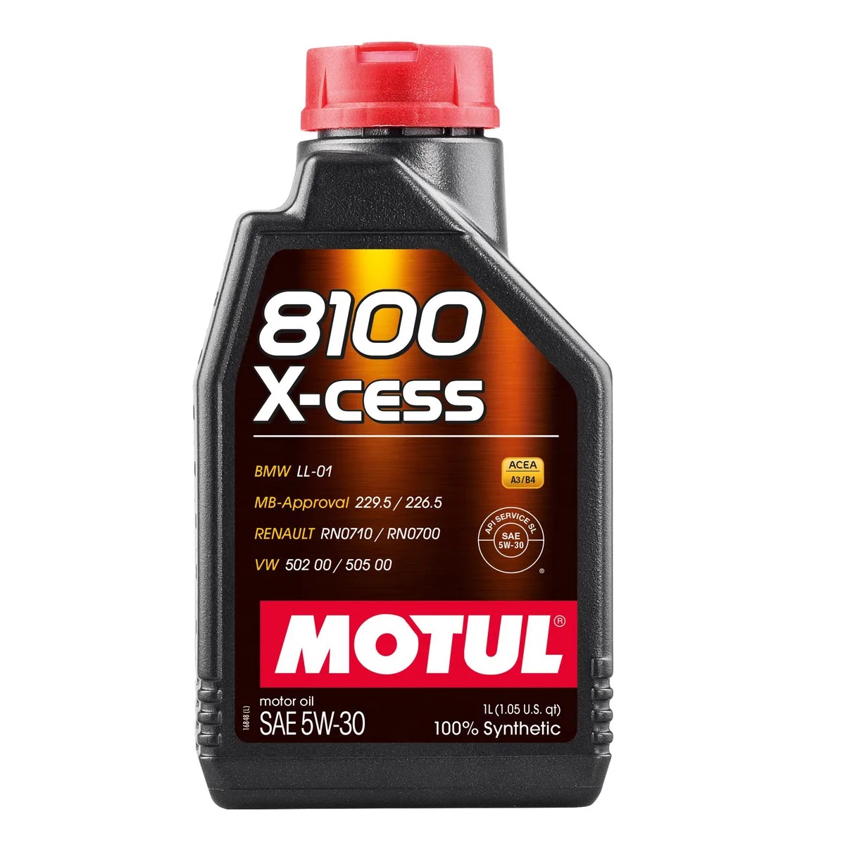 Imagem destaque de OLEO MOTUL 8100 X-CESS SL 5W30 A3/B4 – 1 LITRO