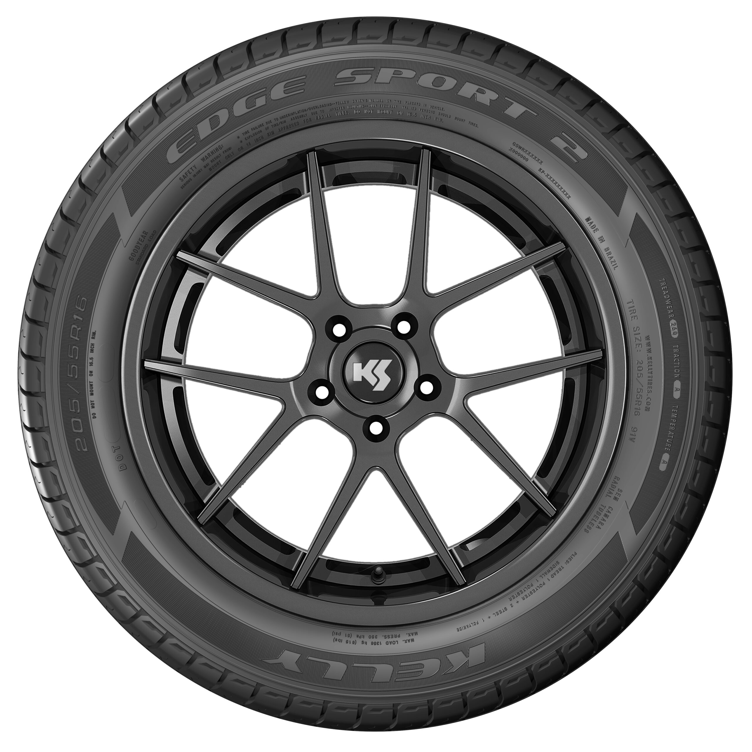 Imagem destaque de PNEU 225/45R17 91W KELLY EDGE SPORT 2 GOODYEAR