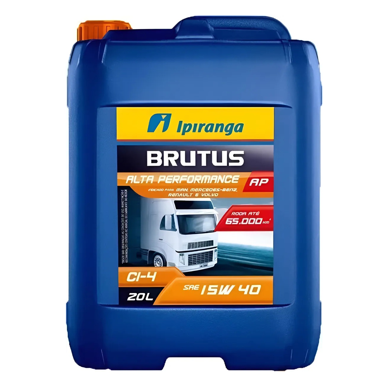 Imagem destaque de OLEO IPIRANGA BRUTUS AP CI-4 15W40 BALDE 20L
