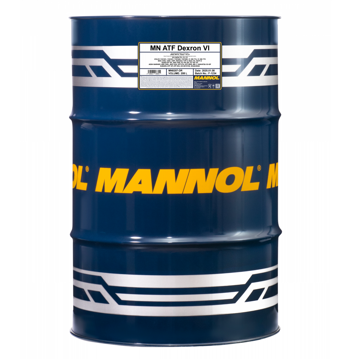 Imagem destaque de OLEO MANNOL MN8207-1 ATF DEXRON VI/MERCON LV – TAMBOR 208L
