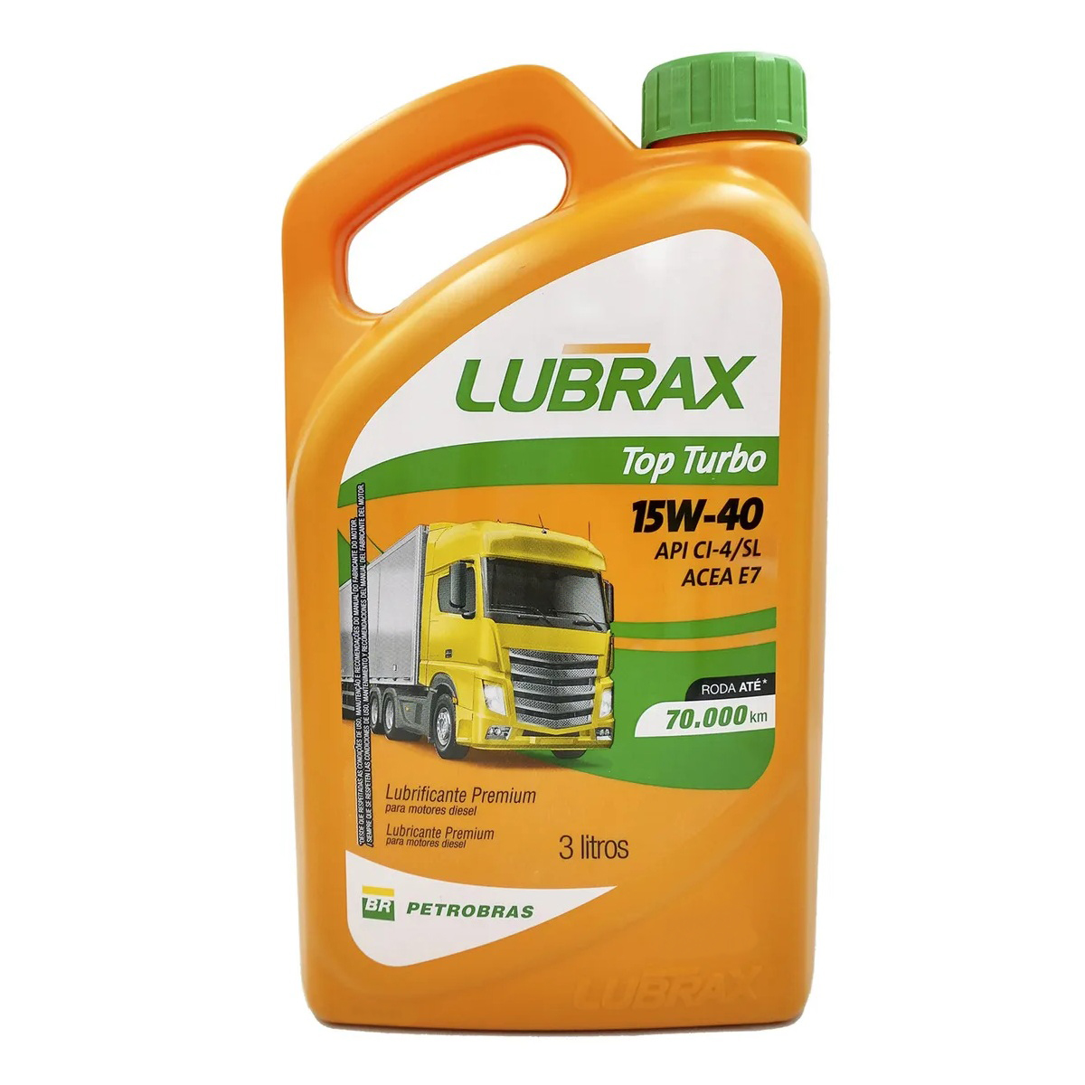 Imagem destaque de OLEO LUBRAX TOP TURBO CI-4 15W40 – 3 LITROS