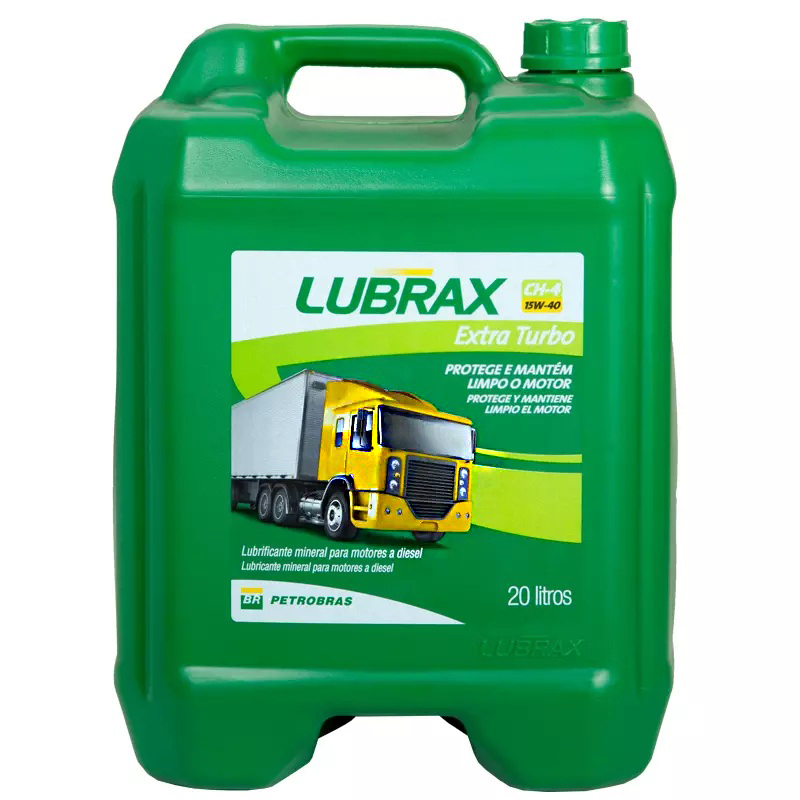 Imagem destaque de OLEO LUBRAX EXTRA TURBO CH4 15W40 PETROBRAS – BALDE 20L