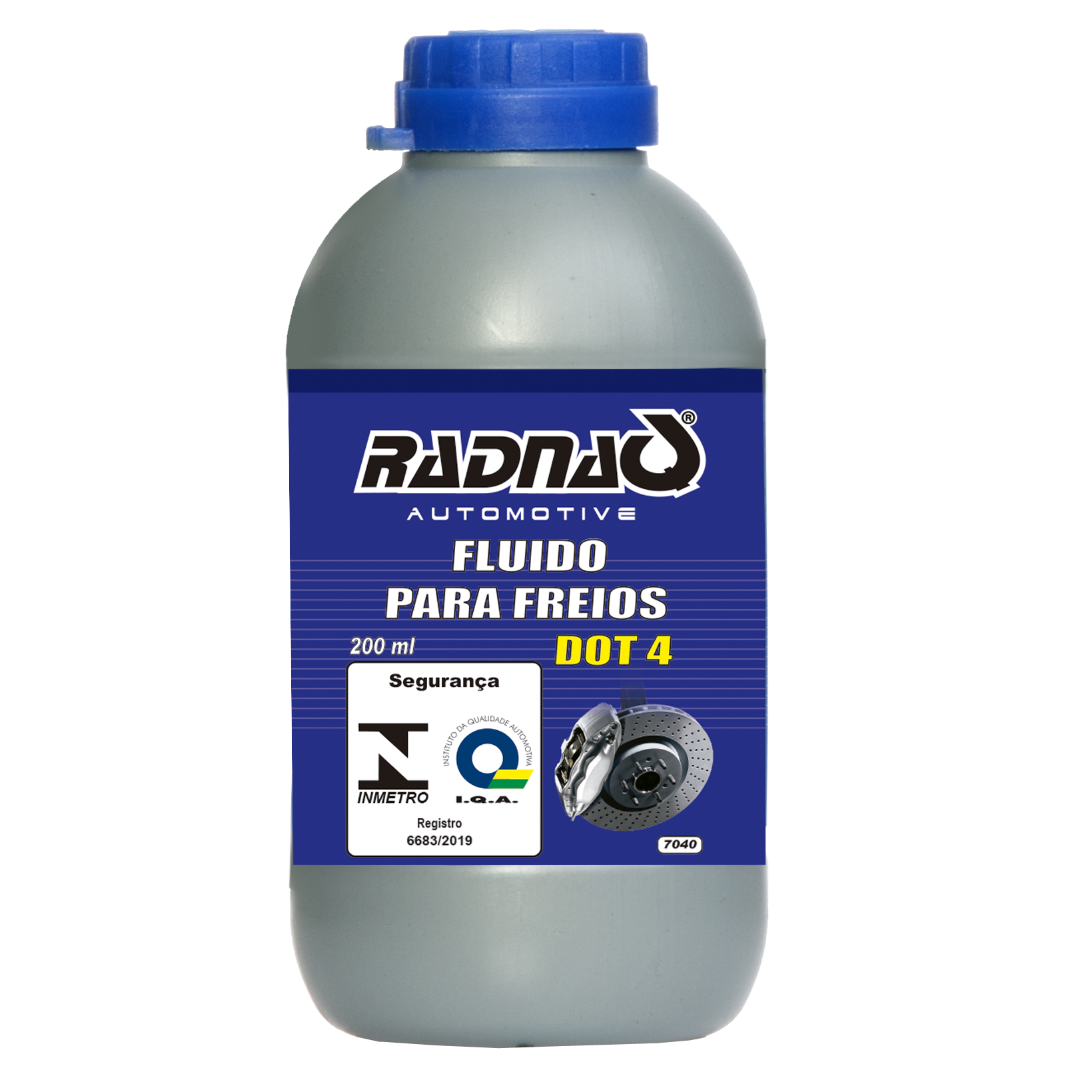 Imagem destaque de FLUIDO FREIO DOT-4 RADNAQ – 200ML