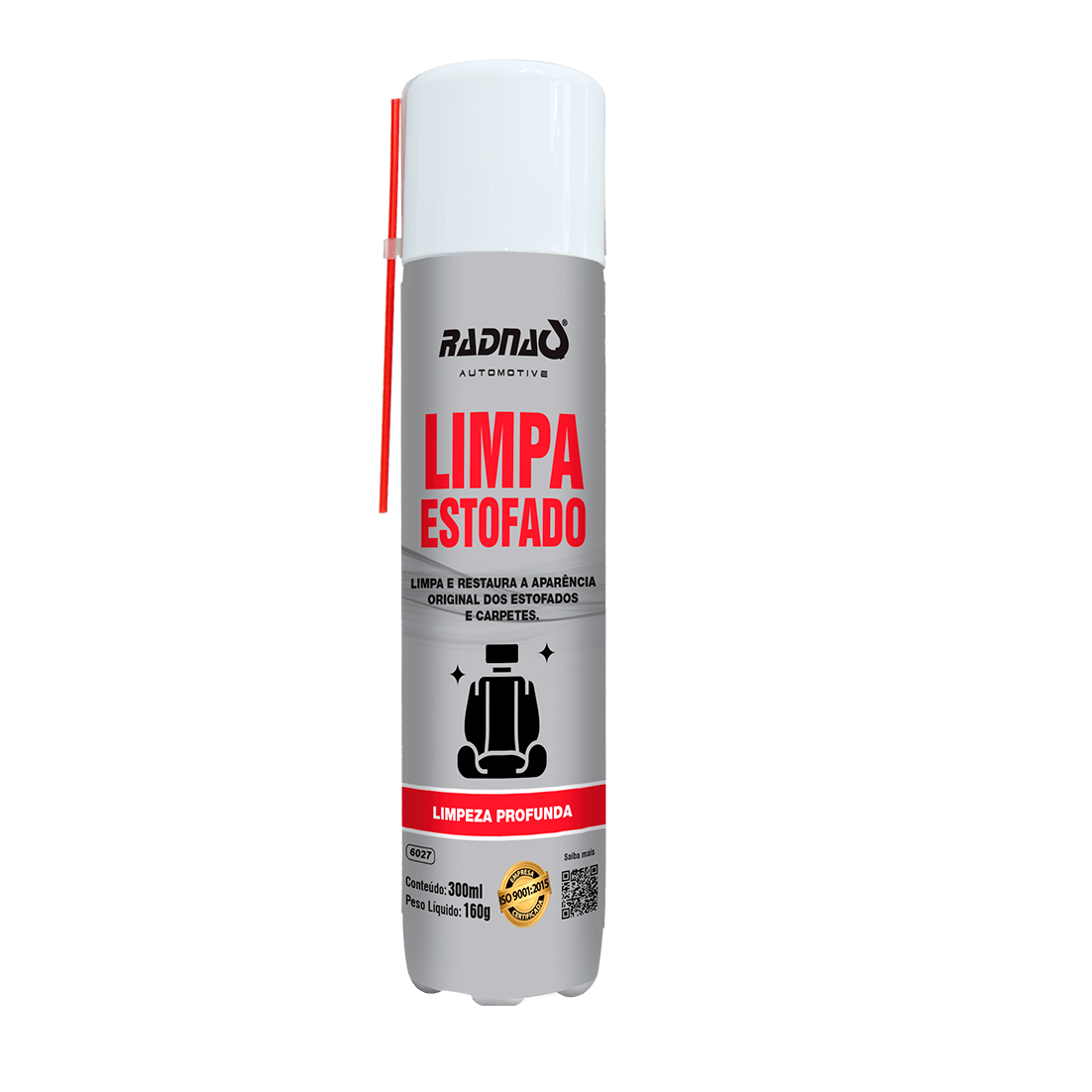 Imagem destaque de LIMPA ESTOFADO RADNAQ – 300ML