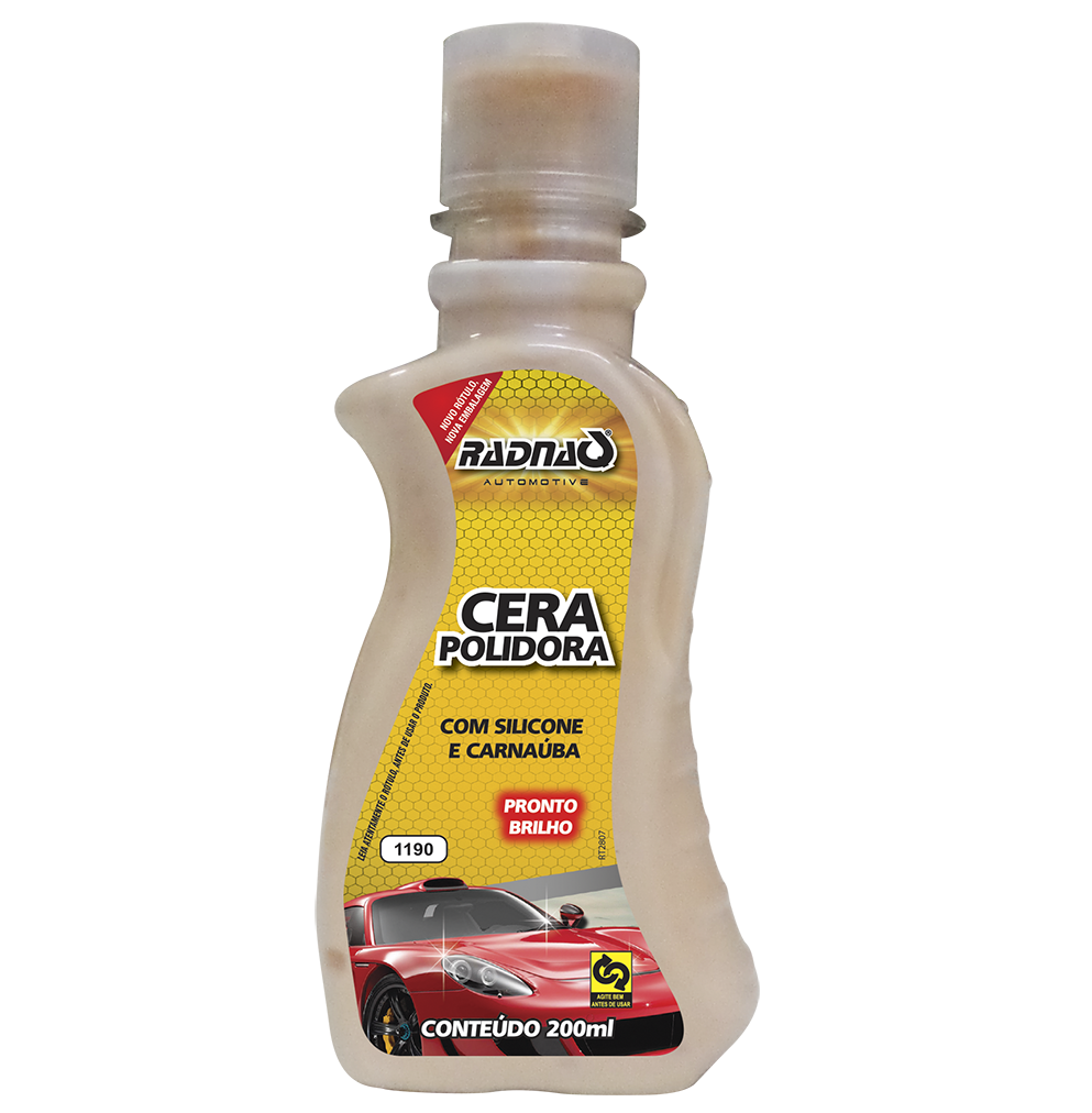 Imagem destaque de CERA POLIDORA AUTOMOTIVA RADNAQ – 200ML