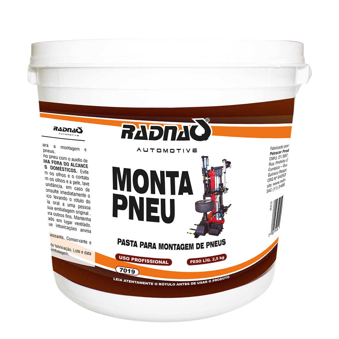 Imagem destaque de PASTA PARA MONTAGEM DE PNEUS RADNAQ 4X2,5 KG