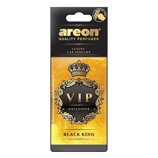 Imagem destaque de AROMATIZANTE AREON VIP BLACK KING (FOLHA)