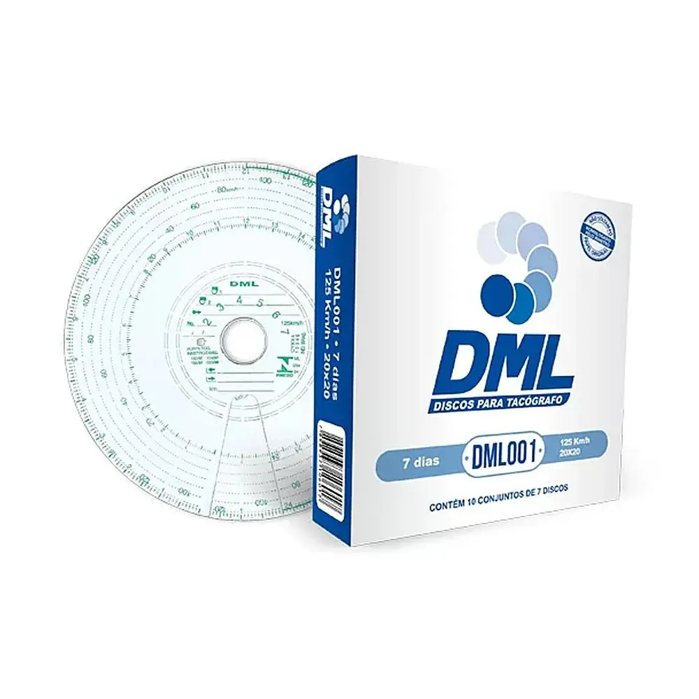 Imagem destaque de DISCO TAC. SEMANAL  DML – 125KM 20X20 10UN
