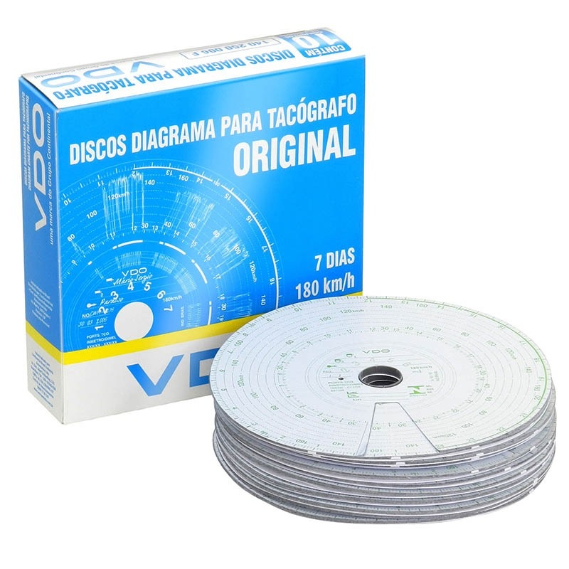 Imagem destaque de DISCO TAC. SEMANAL VDO – 180KM 20X20 10UN