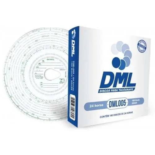 Imagem destaque de DISCO TAC. DIÁRIO DML – 180KM 20X20 100UN
